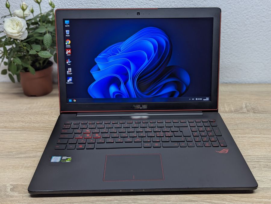 Ноутбук Б/В ASUS ROG G501V, Intel Core i7-6700HQ, DDR4 16 GB, SSD 256GB + HDD 1TB, NVIDIA GeForce GTX 960M 4gb, 15.6" Full HD
