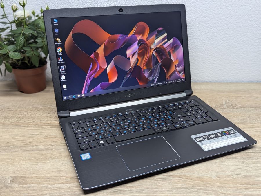 Уцінка! Ноутбук Б/В Acer Aspire A515-51, Intel Core i5-7200U, DDR4 8 GB, SSD 128GB, 15.6" Full HD