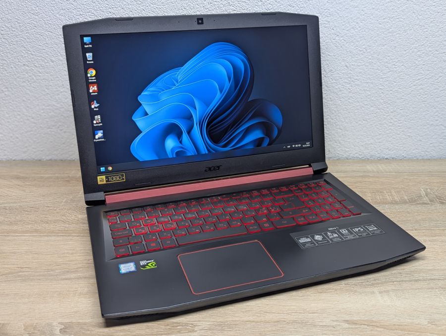 Ноутбук Б/В Acer Nitro AN515-51, Intel Core i7-7700HQ, DDR4 16 GB, SSD 256GB + SSD 1TB, NVIDIA GeForce GTX 1050, 15.6" Full HD
