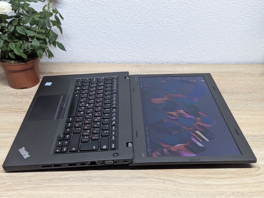 Уцінка! Ноутбук Б/В Lenovo L470, Intel Core i3-6006U, DDR4 8 GB, SSD 128GB, 14" HD