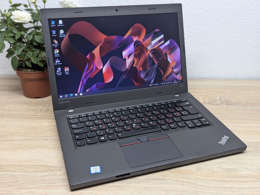 Уцінка! Ноутбук Б/В Lenovo L470, Intel Core i3-6006U, DDR4 8 GB, SSD 128GB, 14" HD