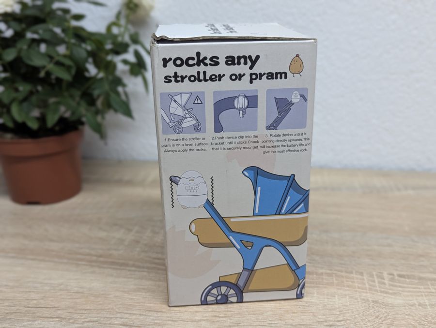 Новий Портативна качалка для дитячих колясок та ліжечок Baby Rocker