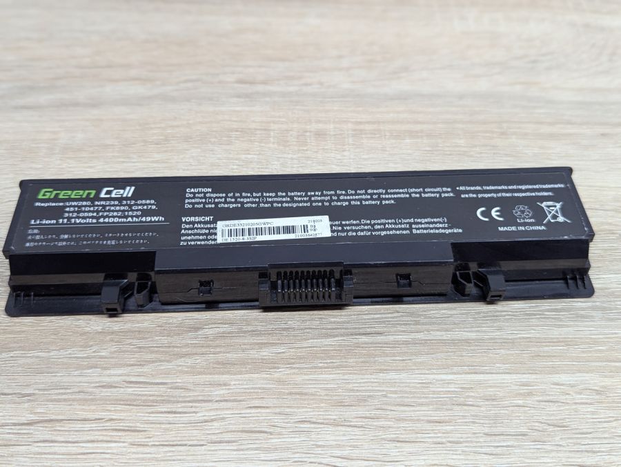 Б/В Акумуляторна батарея Green Cell UW280,NR239,312-0589,FP282,1520