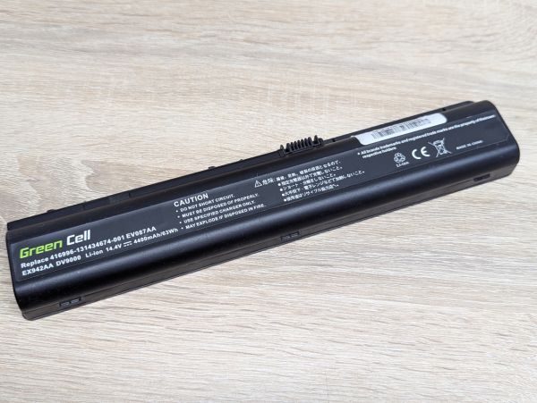 Б/В Акумуляторна батарея Green Cell EV087AA,416996-131434674-001