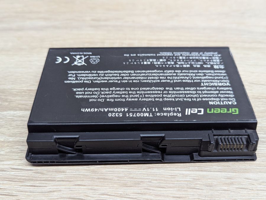 Б/В Акумуляторна батарея Green Cell TM00751,5320