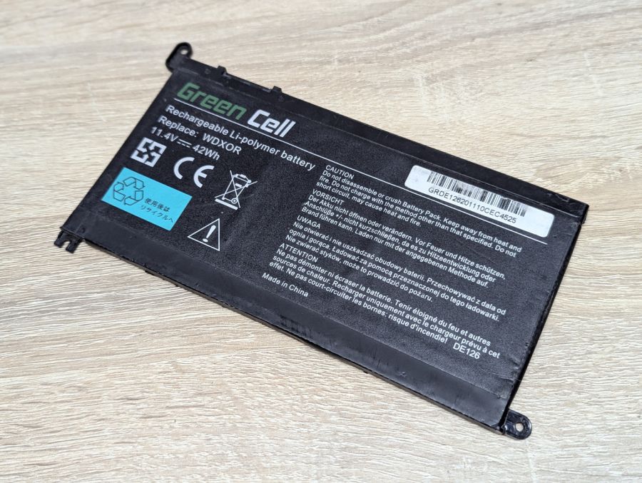 Б/В Акумуляторна батарея Green Cell WDXOR