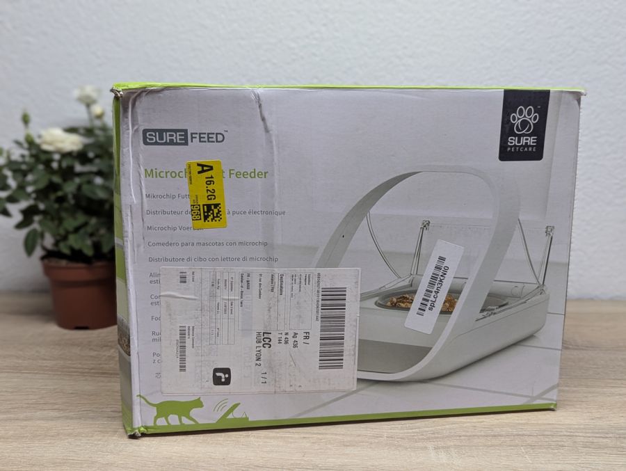 Новий Автоматична годівниця для домашніх тварин з мікрочіпом Sure Petcare MPF001