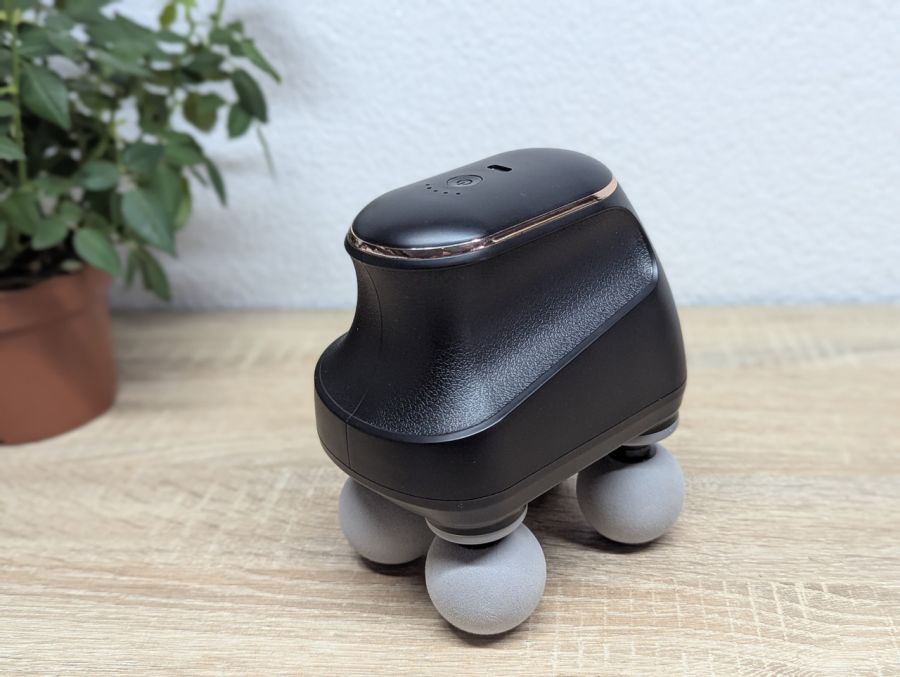 Новий Електричний вібромасажер Mini Four Head Massager