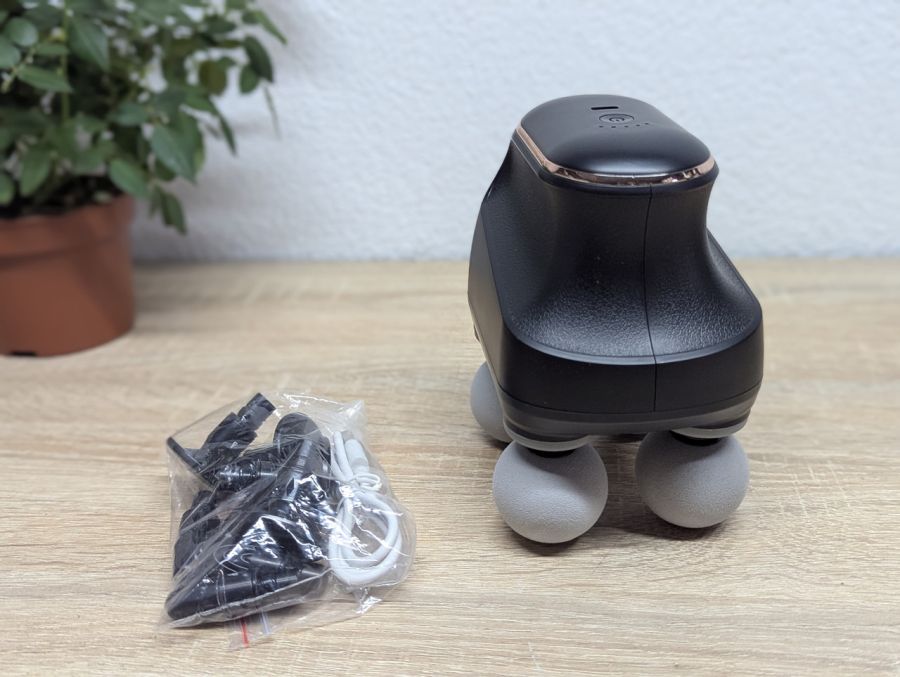 Новий Електричний вібромасажер Mini Four Head Massager