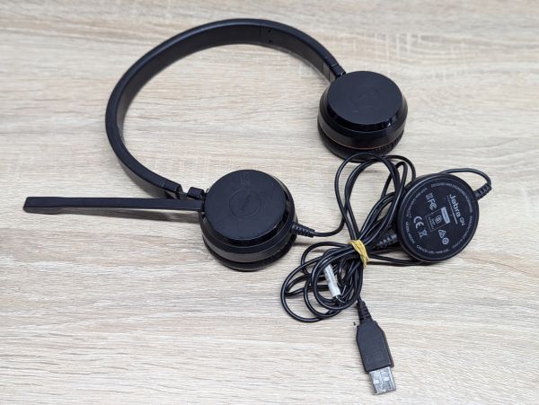 Б/В Дротова гарнітура Jabra Evolve 20 HSC016