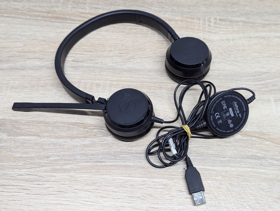 Б/В Дротова гарнітура Jabra Evolve 20 HSC016