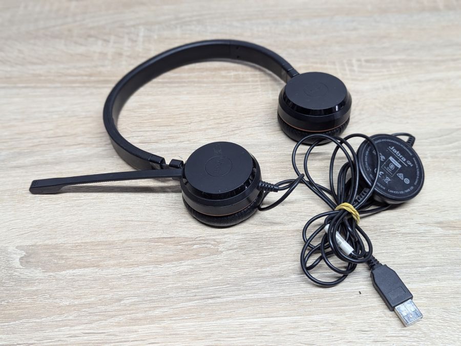 Б/В Дротова гарнітура Jabra Evolve 20 HSC016