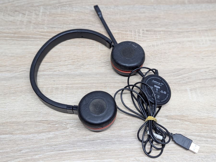 Б/В Дротова гарнітура Jabra Evolve 20 HSC016