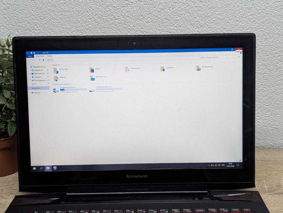 Уцінка! Ноутбук Б/В Lenovo IdeaPad Y50-70, Intel Core i5-4200H, DDR3 16 GB, SSD 360GB, NVIDIA GeForce GTX 860M 2Gb, 15.6" Full HD