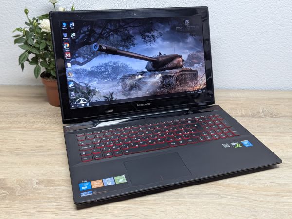 Уцінка! Ноутбук Б/В Lenovo IdeaPad Y50-70, Intel Core i5-4200H, DDR3 16 GB, SSD 360GB, NVIDIA GeForce GTX 860M 2Gb, 15.6" Full HD