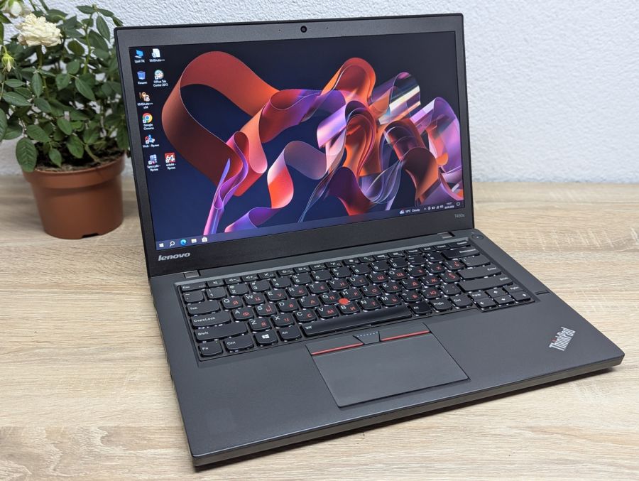 Ноутбук Б/В Lenovo ThinkPad T450S, Intel Core i5-5300U, DDR3 8 GB, SSD 128GB, 14" HD