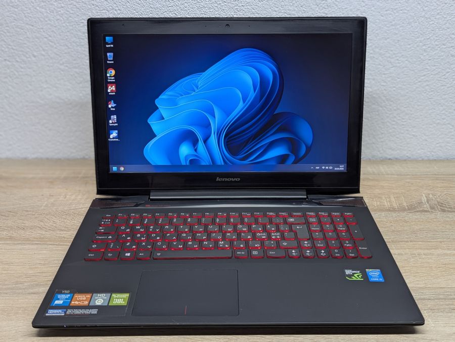 Ноутбук Б/В Lenovo IdeaPad Y50-70, Intel Core i5-4210H, DDR3 16 GB, SSD 512GB, NVIDIA GeForce GTX 960M 2Gb, 15.6" Full HD