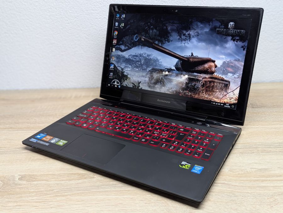 Уцінка! Ноутбук Б/В Lenovo IdeaPad Y50-70, Intel Core i7-4720HQ, DDR3 8 GB, SSD 360GB, NVIDIA GeForce GTX 960M 2Gb, 15.6" Full HD