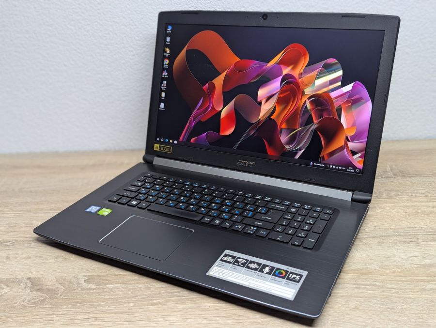 Ноутбук Б/В Acer Aspire A517 51G, Intel Core i5-8250U, DDR4 12 GB, SSD 128GB + HDD 512GB, NVIDIA GeForce MX150 2Gb, 17" Full HD