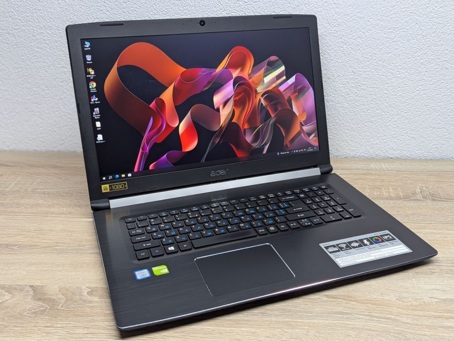 Ноутбук Б/В Acer Aspire A517 51G, Intel Core i5-8250U, DDR4 12 GB, SSD 128GB + HDD 512GB, NVIDIA GeForce MX150 2Gb, 17" Full HD
