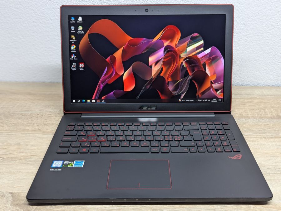 Ноутбук Б/В ASUS ROG G501V, Intel Core i7-6700HQ, DDR4 24 GB, SSD 256GB + SSD 256GB, NVIDIA GeForce GTX 960M 4gb, 15.6" Full HD