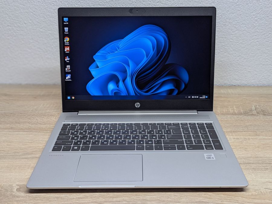 Уцінка! Ноутбук Б/В HP ProBook 450 G7, Intel Core i5, DDR4 16 GB, SSD 256GB + SSD 256GB, 15.6" Full HD