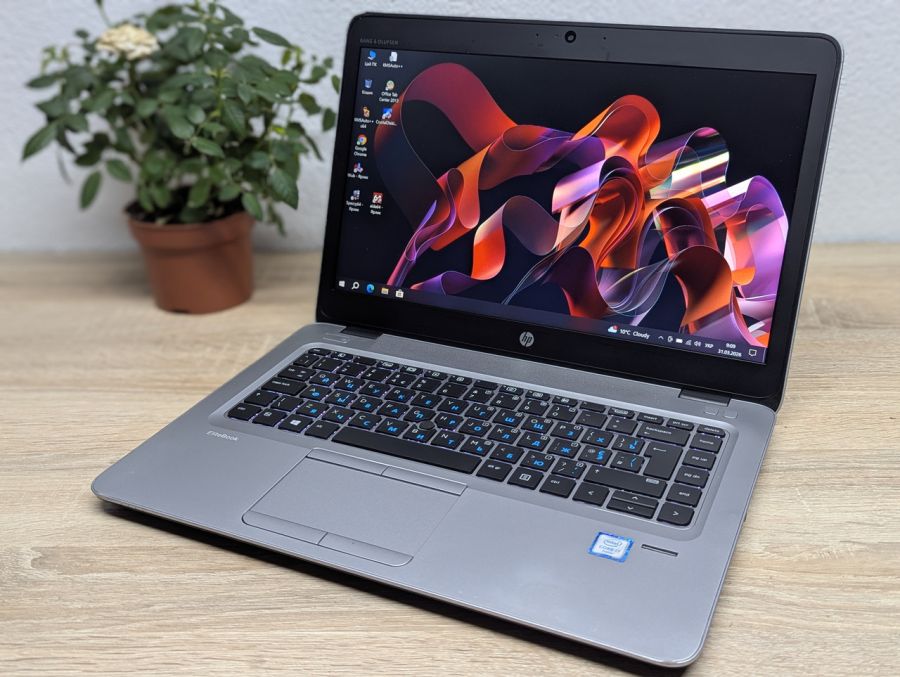 Уцінка! Ноутбук Б/В HP EliteBook 840 G3, Intel Core i7-6500U, DDR4 8 GB, SSD 128GB, 14" Full HD