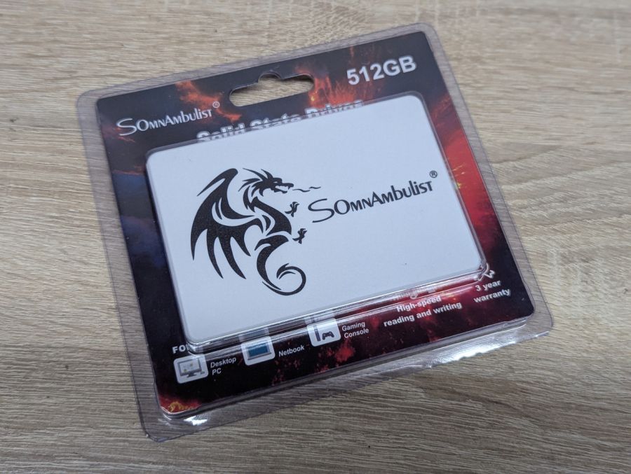 SSD SomnAmbulist 512 Gb