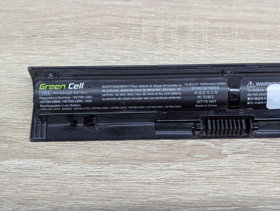Б/В Акумуляторна батарея Green Cell VI04