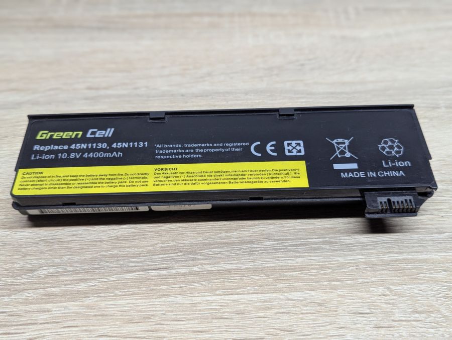 Б/В Акумуляторна батарея Green Cell 45N1130 (45N1131)