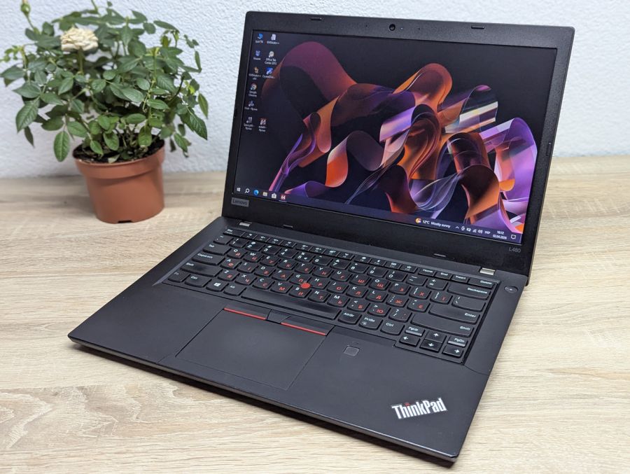 Уцінка! Ноутбук Б/В Lenovo ThinkPad L480, Intel Core i3-8130U, DDR4 8 GB, SSD 128GB, 14" UHD