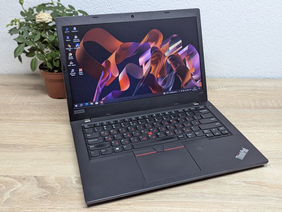 Уцінка! Ноутбук Б/В Lenovo ThinkPad L480, Intel Core i3-8130U, DDR4 8 GB, SSD 128GB, 14" UHD