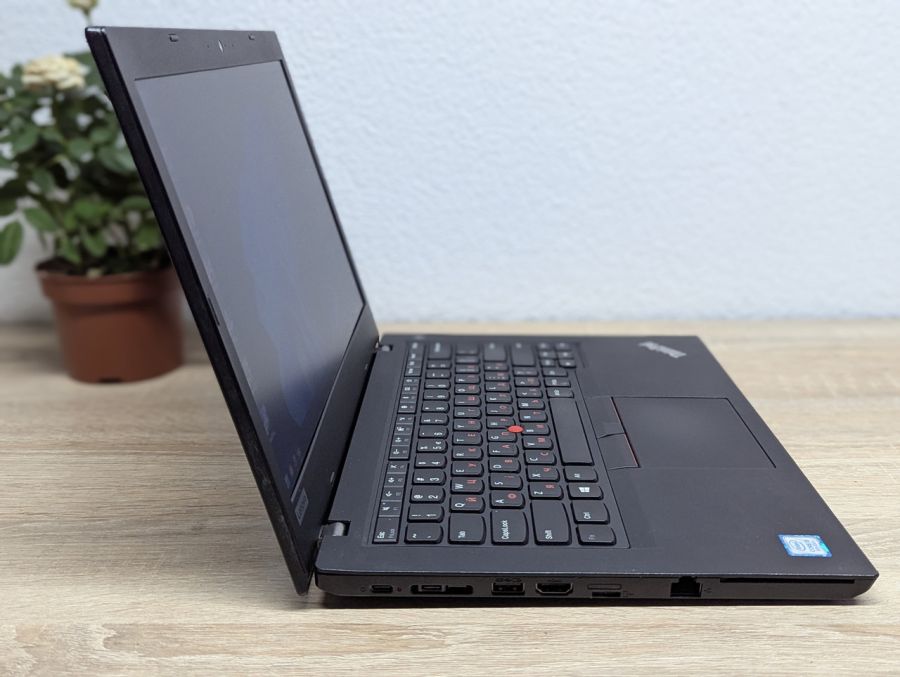 Уцінка! Ноутбук Б/В Lenovo ThinkPad L480, Intel Core i5-8250U, DDR4 8 GB, SSD 256GB, 14" UHD