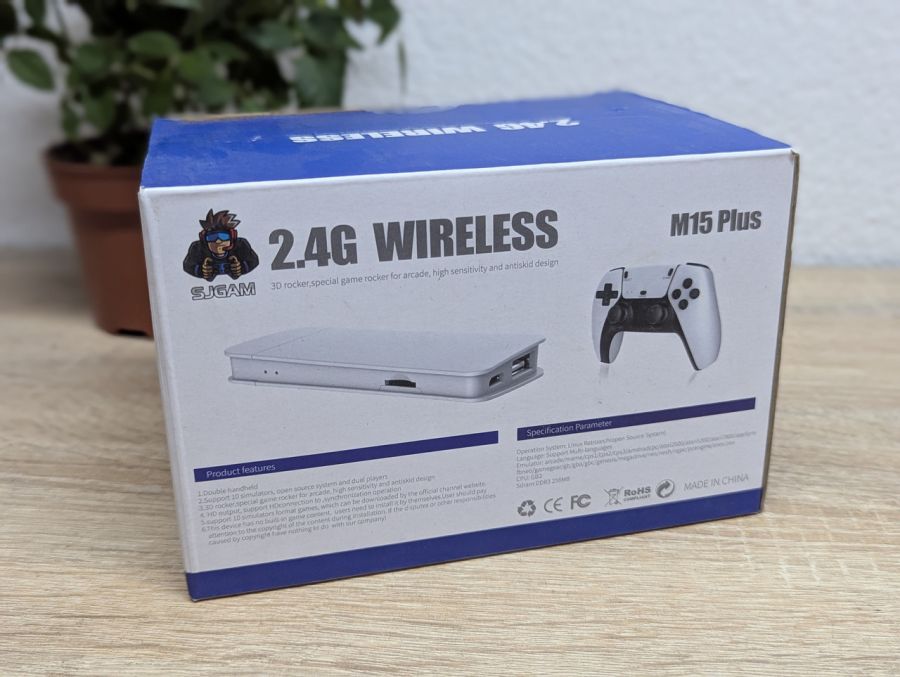 Новий Ігрова ретро-консоль SJGAM M15 Plus 128Gb