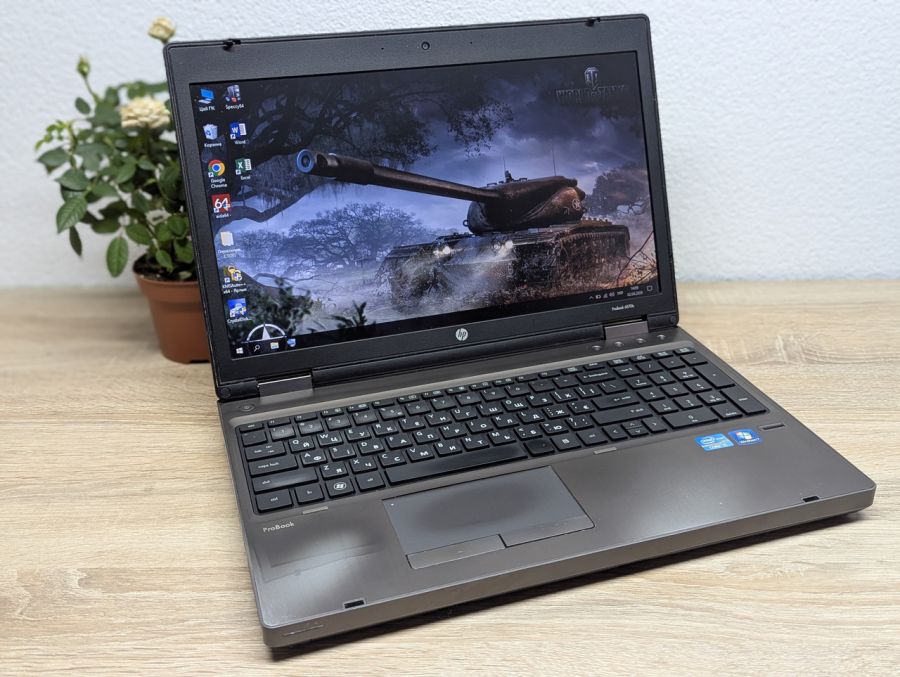 Уцінка! Ноутбук Б/В HP ProBook 6570B, Intel Core i5-2410M, DDR3 8 GB, HDD 500GB, AMD Radeon HD 7400M, 15.6" HD