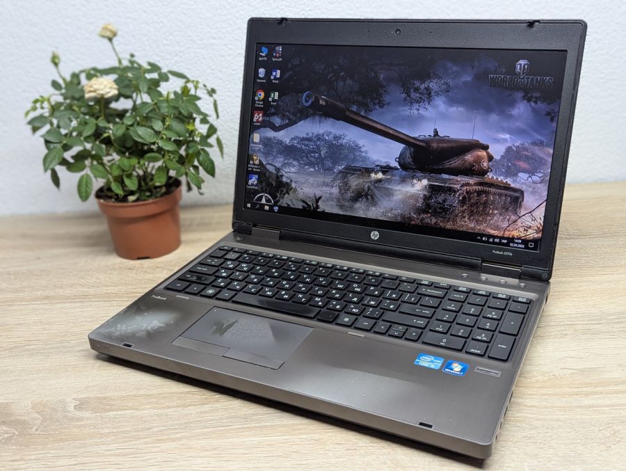 Уцінка! Ноутбук Б/В HP ProBook 6570B, Intel Core i5-2410M, DDR3 8 GB, HDD 500GB, AMD Radeon HD 7400M, 15.6" HD