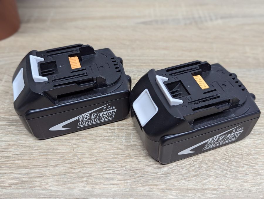 Новий Комплект акумуляторів RMA06L 18V 5500mAh 99Wh для електроінструментів