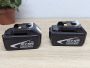 Новий Комплект акумуляторів RMA06L 18V 5500mAh 99Wh для електроінструментів
