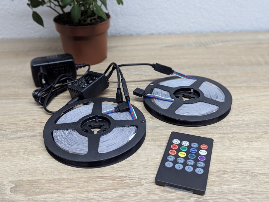 Новий Світлодіодна стрічка L8star 5050RGB 2x7.5м