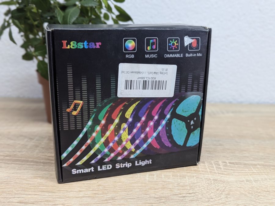 Новий Світлодіодна стрічка L8star 5050RGB 2x7.5м