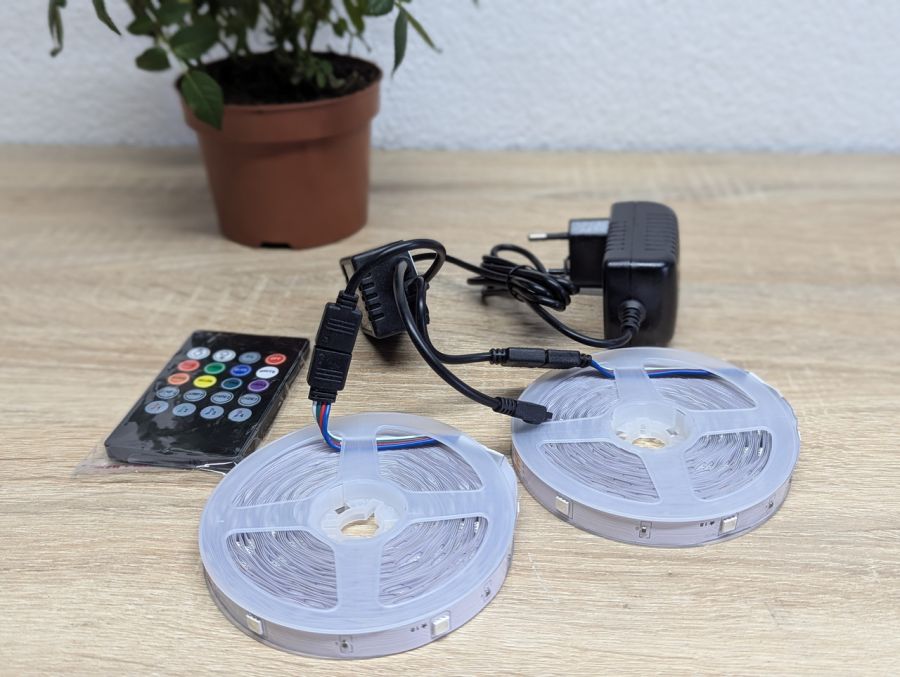 Новий Світлодіодна стрічка L8star 5050RGB 2x7.5м