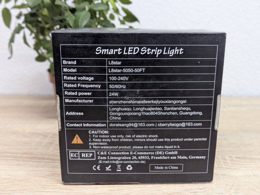 Новий Світлодіодна стрічка L8star 5050RGB 2x7.5м