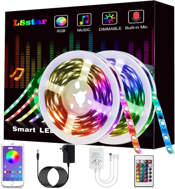 Новий Світлодіодна стрічка L8star 5050RGB 2x7.5м