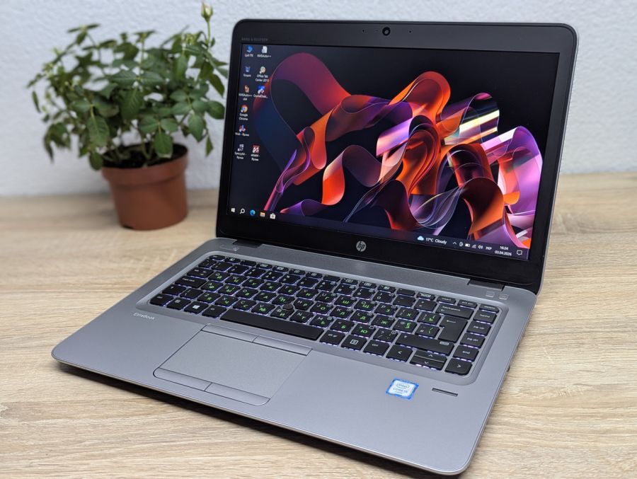 Ноутбук Б/В HP EliteBook 840 G3, Intel Core i5-6200U, DDR4 8 GB, SSD 256GB, 14" Full HD