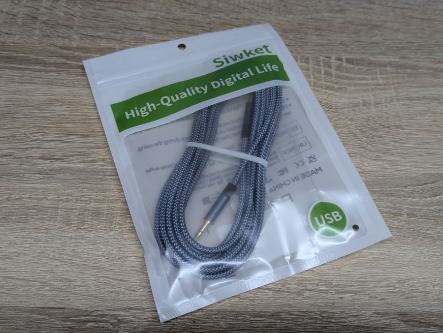 Новий AUX кабель 3.5 мм (mini-jack) 3м