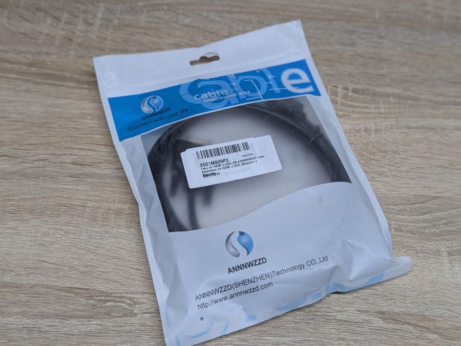 Новий Кабель-перехідник VGA 15-pin-HDMI
