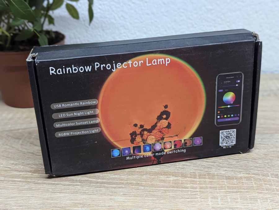 Новий Проекційна RGB лампа Rainbow Projector Lamp G201