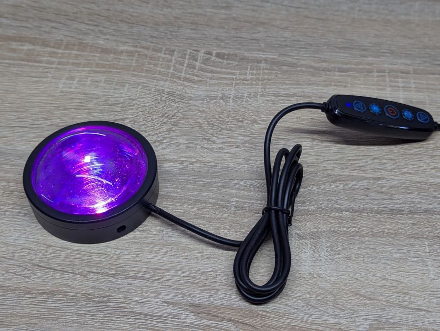 Новий Проекційна RGB лампа Rainbow Projector Lamp G201