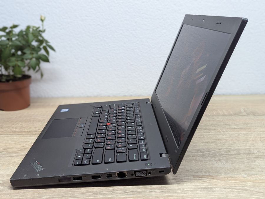 Уцінка! Ноутбук Б/В Lenovo ThinkPad L470, Intel Core i5-6200U, DDR4 8 GB, SSD 128GB, 14" Full HD