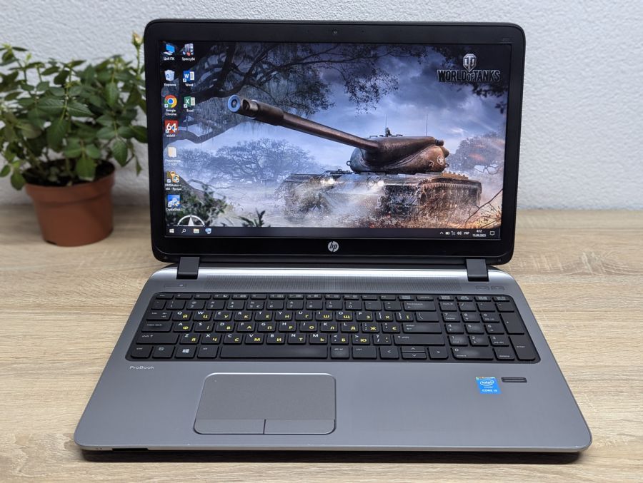 Ноутбук Б/В HP ProBook 450 G2, Intel Core i5-4210U, DDR3 8 GB, SSD 128GB, 15.6" HD